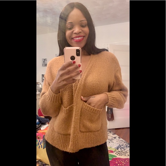 madewell balloon sleeve cardigan sweater XXS - Picture 8 of 8